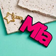 Customized Keychain Large Size Design Star Buckle Souvenir Birthday Gift Surprise Gift Graduation Season Back To School Season Travel Essentials