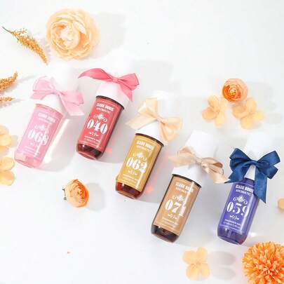 5pcsX40ml/4pcsX40ML/1pcs90ml/1pcs40ml/1pcs160ml空气清新剂，装饰香薰，无焰香薰喷雾，空气清新剂蝴蝶结数码，花果香氛，约会晚餐馈赠亲友的理想礼物，送给母亲的理想礼物新旧款随机发货，新旧款随机发货新旧款随机发货