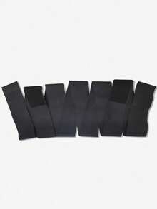 Envoltura reductora de cintura para mujer, moldeador de cintura con control de abdomen y cierre - Corsé superior - Negro - Ver 8