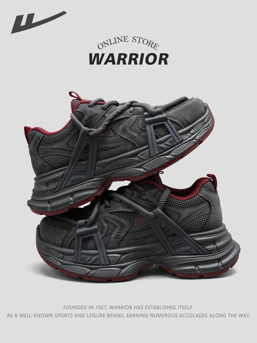 WARRIOR 2 Pares de Zapatillas Deportivas de Mujer de la Serie Warrior 2025, Modelo Casual con Suela Gruesa, Estilo Bajo con Cordones, Suela Suave y Elevada, Parte Superior Transpirable, Livianas, Adecuadas para Actividades al Aire Libre, Entrenamiento, Trabajo, Fiestas y Reuniones, Imprescindible Moda Deportiva