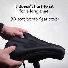 1pc Bicycle Saddle Cover, Thicken Mountain Bike Seat Cover Accessories