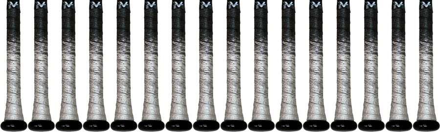 Vulcan | 0.50mm / 1.00mm / 1.75mm Bat Grip | Baseball/Softball | Multiple Colors - Silver Surge - View 1