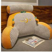 Samtiges Kopfteil-Kissen, Soft-Bag, Taillen-Schutzkissen, großer Rückenstütze, Schwangerschafts-Sofa-Kissen, Schlafsaal-Bett-Lesekissen, Taillen-Schutzkissen, Kissen, Lendenkissen Raumdekoration, ästhetische Raumdekoration, Wohndekoration, Wohnzimmer-Dekoration, Stuhl, Bürostuhl, Sitzkissen