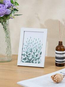 1 件木制 5/6/7/8/10 英寸 A4 简约相框，独立式或壁挂式，北欧风格，非常适合送礼 - 彩色 - 查看 17