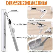 1pc Solid Color Silicone Protective Case With Carabiner Strap And Cleaning Brush - Olive Green - View 5