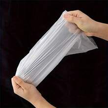 180 قطعة أكياس قمامة بلاستيكية صغيرة للمكتب - قابلة لإعادة الاستخدام، سميكة، قابلة للتخلص منها لسلة المكتب والسيارة وتنظيف المنزل والشقق والإقامات الجامعية