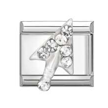 1件DIY模块化手链，包含心形、蝴蝶、月亮元素，不锈钢材质，适合作为派对礼物送给朋友/情侣，是圣诞节、新年、万圣节、情人节的理想之选。设计精美，兼具实用性和时尚感，是圣诞节和万圣节的必备单品，饰有水钻，充满圣诞气息。 - M291776 - 查看 5