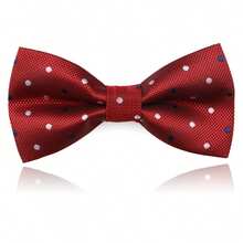 Boys & Girls Polka Dot Bow Tie, Suitable For School, Party, Wedding, Concert, Celebration