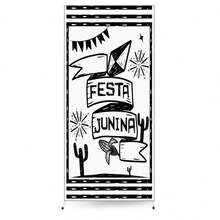 Roman Side Panel Easy To Wear 0.90m X 2.20m June Festival - PLFJN0018 - 查看 1