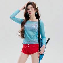 Other (Swim Gear) - Blue and Red (four-piece Set) - View 5