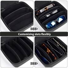 ALKOO Quay Polarized Sunglasses Travel Carrying Case, Unisex Sunglasses Storage Pouch (Pouch Only), Travel Essential, Travel Accessory, Travel Bag, Vacation, Holiday, Back To School, School Supplies, Eyeglasses Case, Sunglasses, Women - Black - View 4