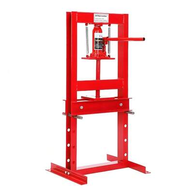 6 Ton Hydraulic Workshop Press Adjustable Height H-Frame Hydraulic Press Professional Bench Press Machine For Garage