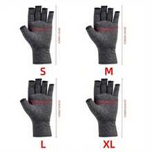 Gants demi-doigts respirants - fibre de polyester anti-dérapante et durable, convient pour la conduite, la fitness, les activités extérieures, la pêche et le combat - conception tricotée lavable en machine, disponible en noir, gris, rose et beige