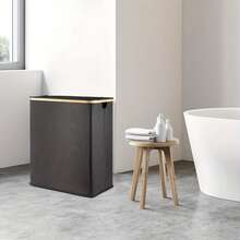 140L Lid Laundry Basket With Extra Large Washing With 2 Removable Laundry BagsLaundry Baskets Back To School - Variant - View 2