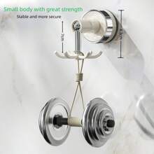 Octopus Suction Cup Rotatable Hooks - Unique Minimalist Design, Suitable For Kitchen, Bathroom, Closet, Living Room, Bedroom. Organize Home, Say Goodbye To Clutter