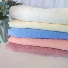 A Multi-Color Polka Dot Chiffon Fabric, Lace Fabric, Diy Sewing Fabric, The Perfect Choice For Sewing Handicrafts