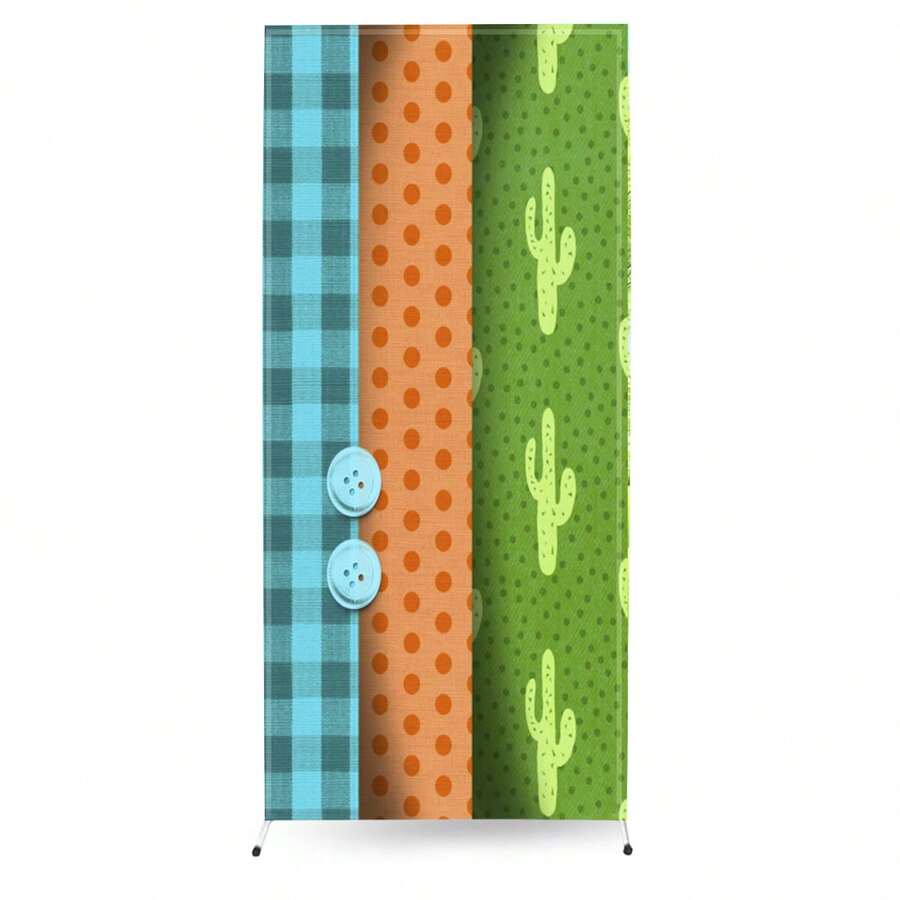 Roman Side Panel Easy To Wear 0.90m X 2.20m June Festival - PLFJN0002 - View 1