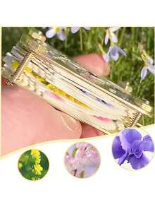 Juego mini de prensa de flores de metal | Herramienta DIY para prensar especímenes vegetales, un imprescindible para artesanías artísticas, un regalo creativo para entusiastas de las plantas y la artesanía