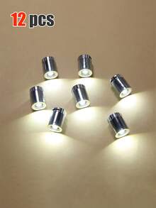 100pcs LED Electronic Lights, Handmade Creative Parts, Plastic Small Color Lights, DIY Flashing Light Bulbs, Luminous Decoration, Mini Battery Powered LED Party Lights, Used For Paper Lanterns, Floral Decoration, Indoor And Outdoor Terraces, Wreaths, Gardens, Weddings, Parties, Multi-Color 50pcs24pcs/12pcs/6pcs/1pc(Seven Color Slow Flashing)