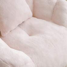 Giant Bean Bag Chair With Footstool,Lazy Sofa - Oversized High Back Corduroy Bean Bag Couch,Floor Sofa For Living Room, Home Theater, Play Zone - & Non-Slip Base,Very Suitable For Bedrooms, Living Rooms, Game Rooms, Study Rooms, Offices, Or Apartments. - B-粉紅色(附腳蹬豆袋椅) - 查看 4