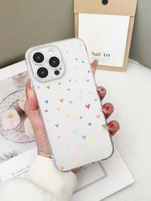 1个心形TPU彩绘手机壳