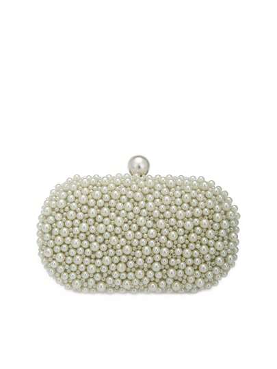 Handgefertigte Clutch Tasche mit Perlen-Verzierungen, geeignet für Bankette, Partys und ähnliche Anlässe
