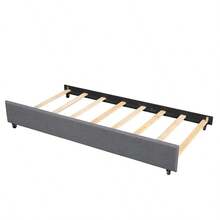 Cama de plataforma tapizada con cama nido, gris (ANTIGUO SKU:SM001006AAE)-5928 - Multicolor - Ver 8