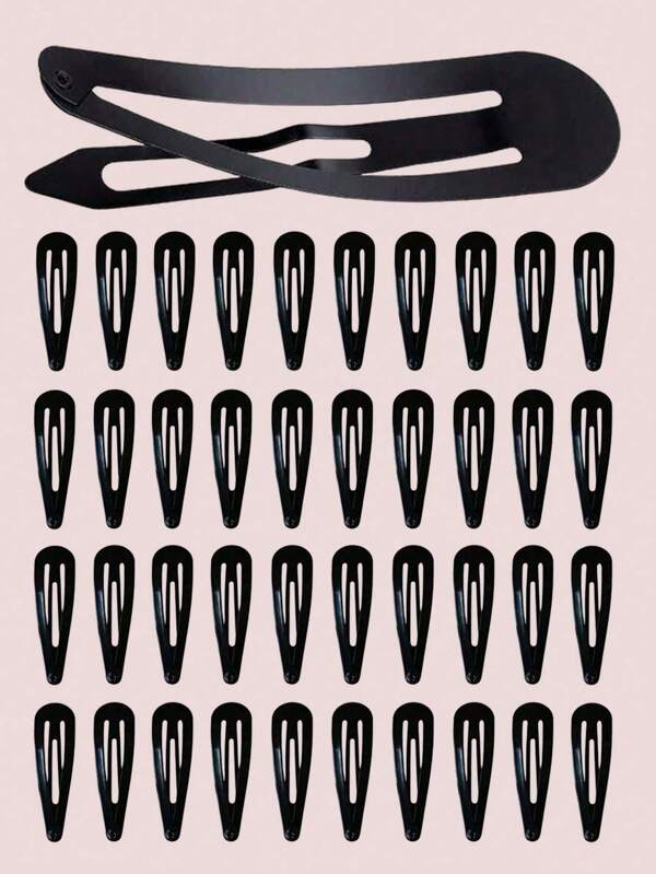 10-100pcs/Lot Simple Metal Bb Bobby Pin Set, Suitable For Everyday Wear, Festival And Holiday Leisure