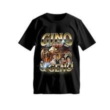 Camiseta Streetwear Bootleg Gino E Geno Brasilidades Moda De Rua Street Unissex Masculino Feminino 100% Algodão Top Premium Streetwear Lançamento Envio Imediato Varias Cores!! Plus Size - Preto - Visão 2