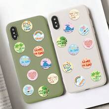 500 Buah Stiker Alkitab Kartun, Stiker Ayat Alkitab, Stiker Estetik, Stiker Kristen, Stiker Inspiratif, Stiker Warna-warni, Stiker Vinyl Tahan Air untuk Botol Minum, Komputer, Laptop, Ponsel, Koper, Notebook, Kulkas - MultiWarna - View 5