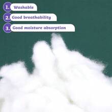 20g/30g/50g , Vacuum Compressed For DIY Plush Crochet Dolls, Ideal Filling For Home Pillows & Decor