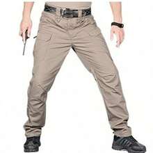 Men's Military Tactical Cargo Pants, Lots Of Pockets, Waterproof, Wear Resistant, Casual Cargo Pants - 查看 10