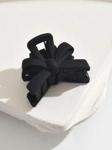 5 piezas Mini Pasador de mariposa negro mate, Diadema de princesa con pasador lateral, Longitud aproximada de 2.7 cm, Pasador de pelo tipo pinza para el invierno, Accesorios de pelo para mujer, Lazos para outfits de vacaciones