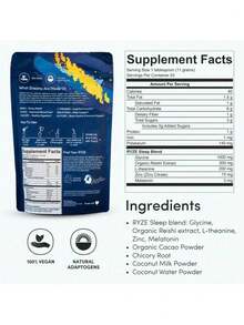  Mushroom Hot Cocoa Sleep Aid: Keto-Friendly Melatonin Supplement With Reishi, L-Theanine & Cacao | 20 Servings To Fall Asleep Faster And Stay Asleep - 其他 - 查看 7