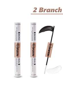 ISEEN 3pcs/2pcs/1pc Eyelash Glue And Sealant, 5ml Glue, 5ml Sealant, Strong Eyelash Adhesive, 2-In-1 Eyelash Glue And Sealant, Long-Lasting Eyelash Adhesive, All-Day Wear, 2-In-1 Eyelash Glue And Sealant, Suitable For DIY Eyelash Extension - Black - View 4