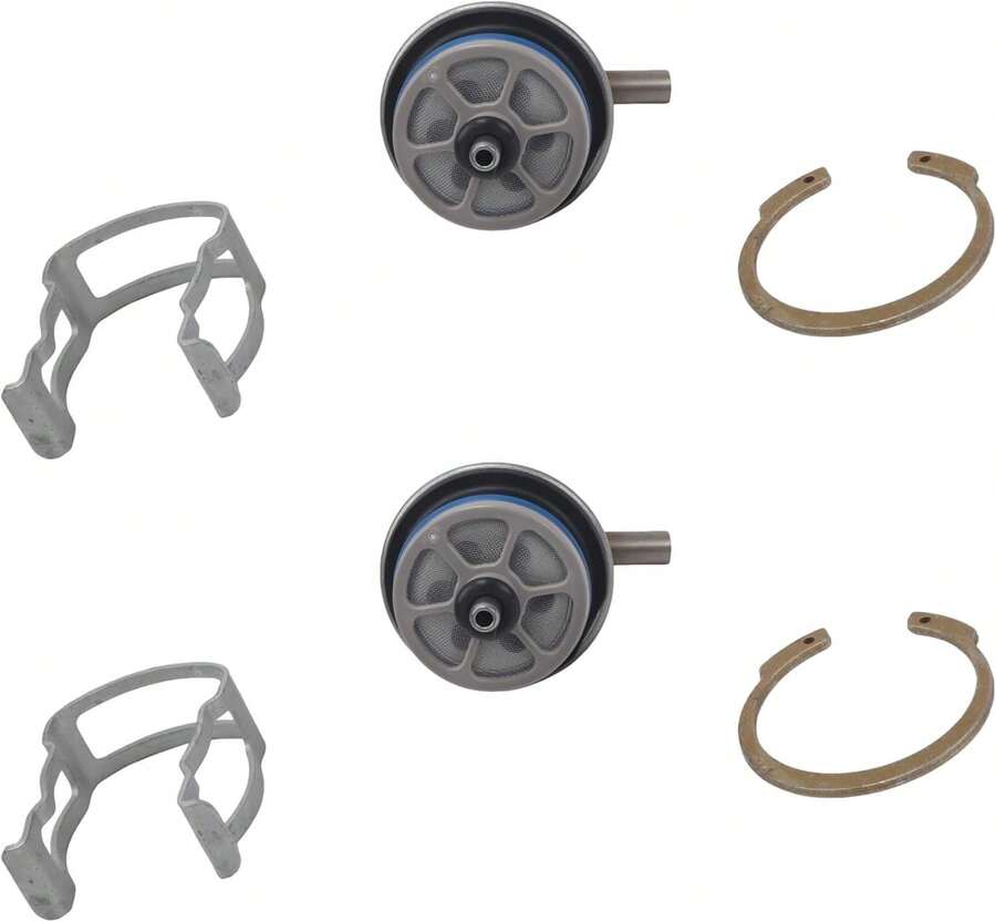 ACDelco GM Original Equipment 217-3073 Fuel Injection Pressure Regulator Kit With Clip And Snap Ring - White - View 1