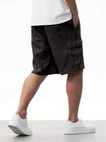 3pcs Teen Boy Sporty Casual Fit Multi Pocket Cool Casual Shorts, Outdoor Cargo Shorts For Spring & Summer