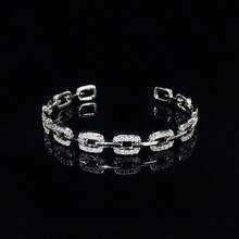 1 件女士心形方晶锆石戒指，优雅别致的设计，适合日常佩戴 - 手鐲 - 查看 16