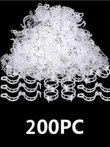 100个花园番茄夹 - 植物支撑，促进更健康、直立的生长