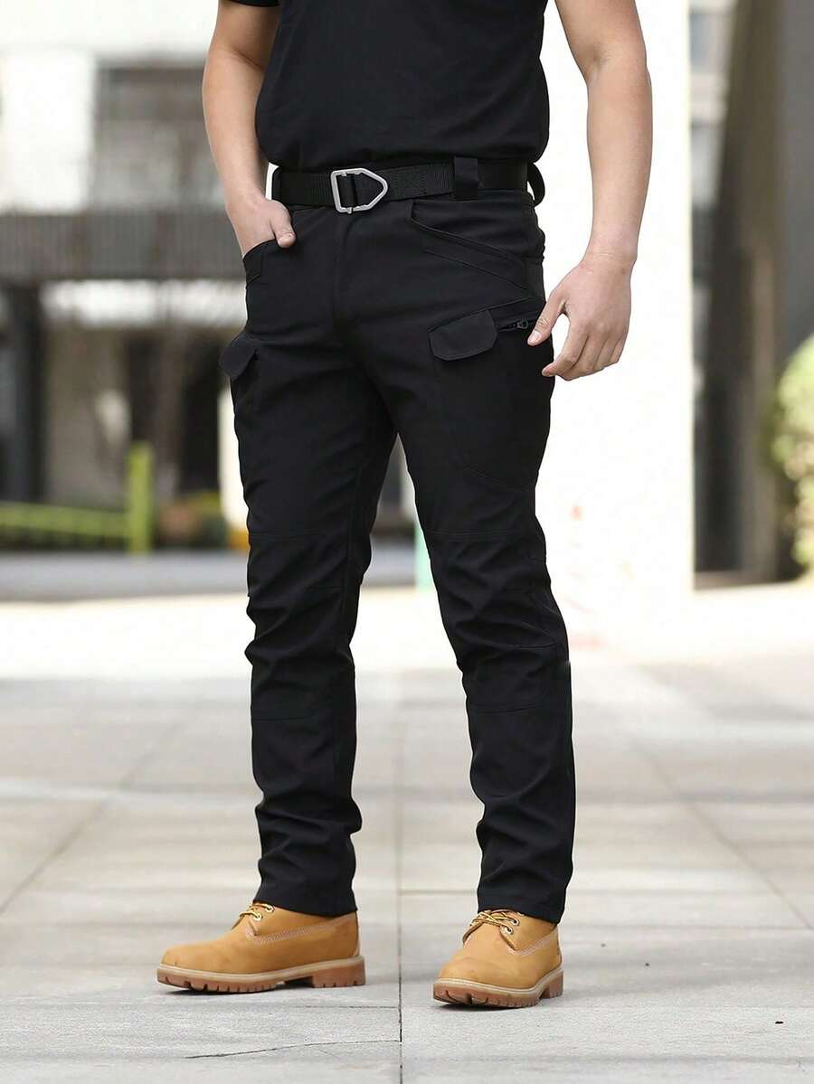 Men's Military Tactical Cargo Pants, Lots Of Pockets, Waterproof, Wear Resistant, Casual Cargo Pants - 查看 1