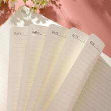1pc A5 Binder Creative Business Notebook, Without Pen, School Supplies,Back To School