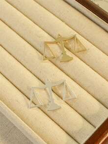 1 pieza Insignia de solapa con Libra, el símbolo de la constelación de la Balanza, minimalista y elegante - Libra - Ver 9