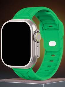 1 件装健身必备！兼容 Series 10/9/8/7/6/5/4/SE/Ultra 1&2 表带（42 毫米/44 毫米/45 毫米/46 毫米/49 毫米）- 男士时尚硅胶表带，快速释放，透气轻巧设计，适合跑步锻炼日常健身 - 42mm/44mm/45mm/46mm - 查看 17