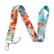 Disney 1pc Disney Keychain, Phone Lanyard With Monsters University, Peter Pan Design, Suitable For Backpacks, Bags, And Clothes, Perfect Gift For Friends Car Accessories Bag Charm School