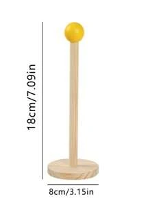 Cette 1 pièce convient pour ranger les élastiques et accessoires pour cheveux sur les tables de maquillage des femmes. Fabriqué en bois, il est solide et durable. Le design rond du fond le rend moins susceptible de trembler. Avec un niveau élevé d'apparence et une forme mignonne, il peut être utilisé comme décoration de bureau