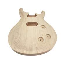 Gitarrenbausatz 22 Bünde Mahagoni Gutiar Hals Gitarre Korpus Ahorn Decke Hardware