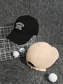 DareSee 街头风 2 件装 女式字母刺绣休闲棒球帽 适合日常生活 音乐节 Y2K 节 返校季 秋季 圣诞节 冬季 圣诞礼物 - 彩色 - 查看 8