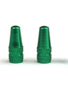 2pcs Aluminum Alloy Bicycle Tire Prest Valve Cap MTB Road Bike Covered Protector Road MTB Tyre Dustproof Bike Presta Valve - Multicolor - View 9