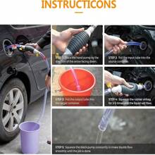 مضخة تزييت يدوية للسيارة، سعة كبيرة، مضخة بنزين تعمل بشكل ذاتي، لاستبدال زيت المحرك، قطع غيار سيارات، ملحقات السيارات، مضخة زيت محرك لصيانة المركبات