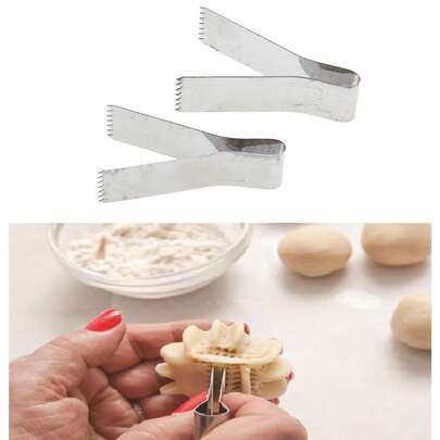 Bộ 1/2/3/4/5/6 chiếc kẹp làm bánh đa năng bằng thép không gỉ - Dụng cụ vét bột và làm bánh quy tiện dụng, thích hợp để làm bánh muffin, bánh ngọt, mì ống - Dụng cụ nhà bếp bền bỉ, tay cầm thoải mái, có thể treo để cất giữ, dụng cụ cần thiết khi làm bánh, nhỏ gọn và di động, cấu trúc chắc chắn, lý tưởng cho những người đam mê nấu nướng.